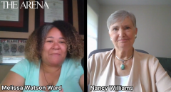 Nancy Williams on the Arena's Shattered Ceilings