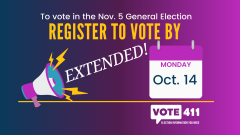 SC voter registration extended to Oct. 14