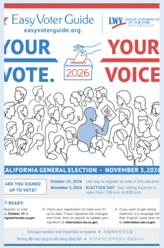 Easy Voter Guide November 2026