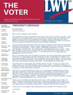 Front page May 2026 VOTER