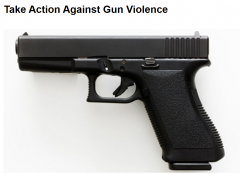 Take action against gun violence