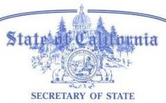 Secretary of State of CA Logo