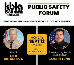 Image of two candidates for Sheriff