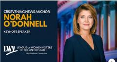 Norah O'Donnell keynote speaker