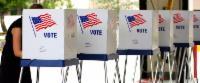 People voting