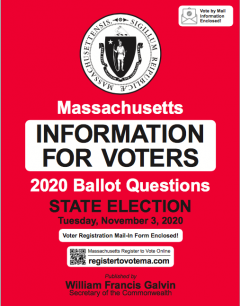 MA Information for Voters Guide