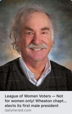 Maury Goodman - First President of Wheaton LWV