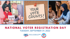 National Voter Registration Day Graphic