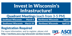 Infrastructure All Dates Wisconsin