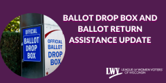 Drop Boxes; Ballot Return Assistance in Use for Spring Primary