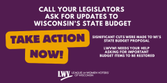 Wisconsinites Deserve a Budget that Serves us All: Take Action Now!