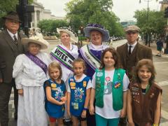 Attendees of all ages at the First to Ratify Event. 