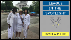 League in the Spotlight: Appleton image shows three members of the Appleton League