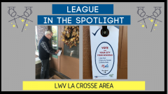 Graphic for a League in the Spotlight article on LWV La Crosse Area.