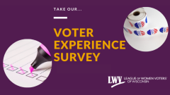 Take the voter experience survey