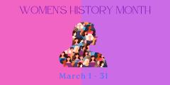 Image of a woman made up of tiny images of various woman