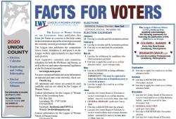 Lewisburg Area Facts for Voters Spring 2020