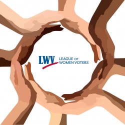 hands around LWV - DEI (Diversity, Equity, Inclusion) Policy