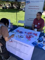 Registering Voters at St Mary's College
