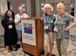 LWV Utica leaders at Convention