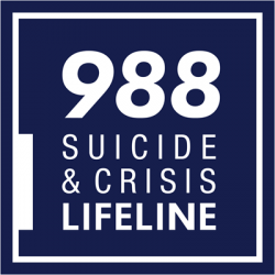 988 Suicide & Crisis Lifeline Logo 