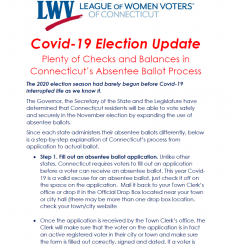 Absentee Ballot Process Updated image General Election