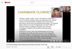 Charmaine Clowney Video