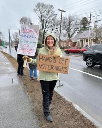 Hands Off Protest