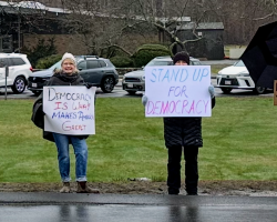 Hands Off Protest