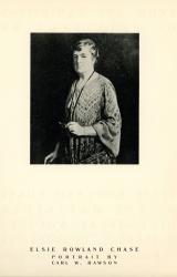 Elsie Rowland Chase portrait from Mattatuk Museum
