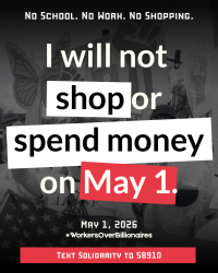 No School No Work No Shopping May Day 2026