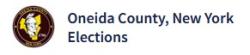 Oneida County BOE logo
