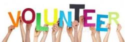 Volunteer - Hands holding letters Volunteer - Hands holding letters