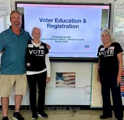Voter Registration at Rio Mesa HS in Spring 2026 