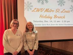 Victoria Turner and Linda Hanson