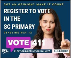 Register to vote in the SC Primary