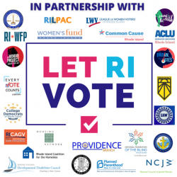 Let RI Vote graphic with coalition partners