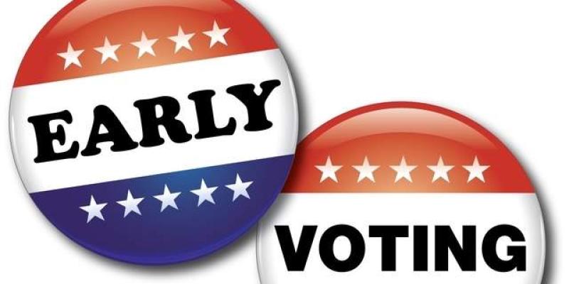 early voting button