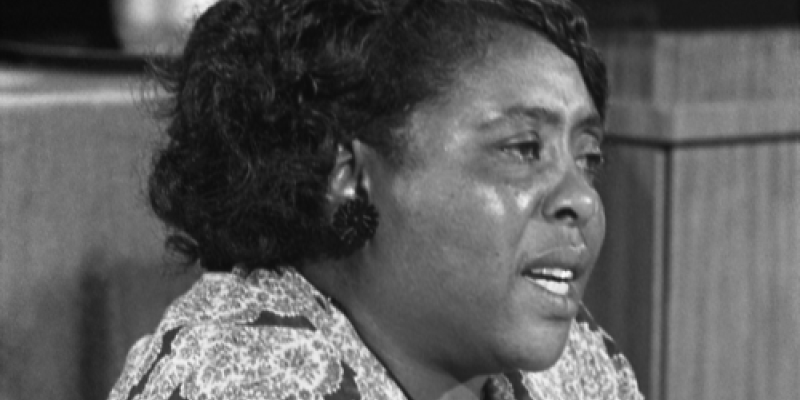 Photo of Fannie Lou Hamer