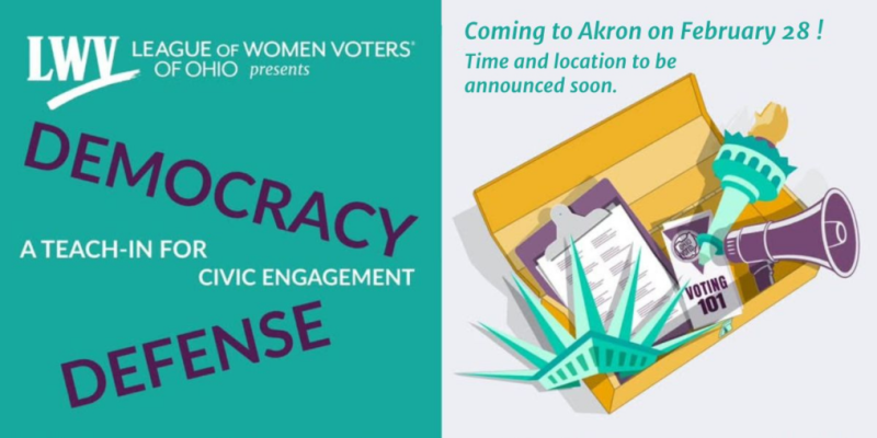 Teach-in for the defense of democracy