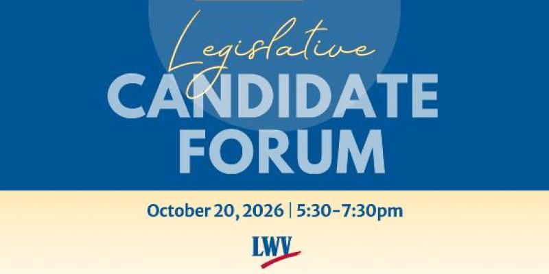 Legislative Candidate Forum October 20th 5:30 Akron Public Library