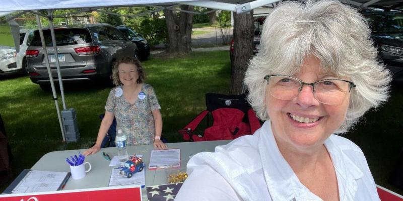 Paula Mohr and Linda Rodgers