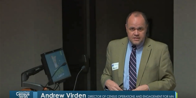 Andrew Virden, Minnesota Director of Census Operations Andrew Virden, Minnesota Director of Census Operations