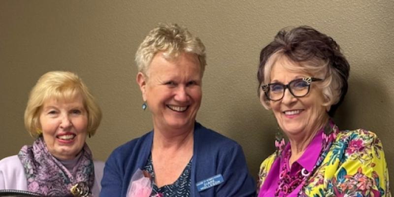 Beverly Johnson-Torelli, Diane Molleson and Christine Grantham