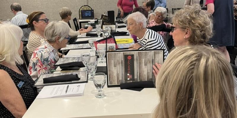 Attendees at the 2026 LWVBF meeting