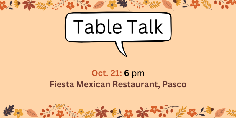 October 2026 Table Talk announcement 