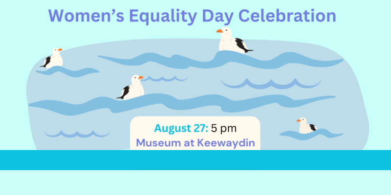 Women's Equality Day Celebration announcement