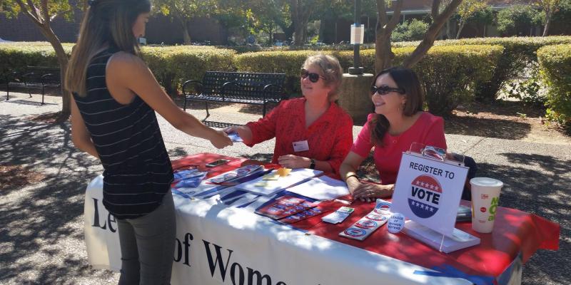 Voter Registration at CSUC