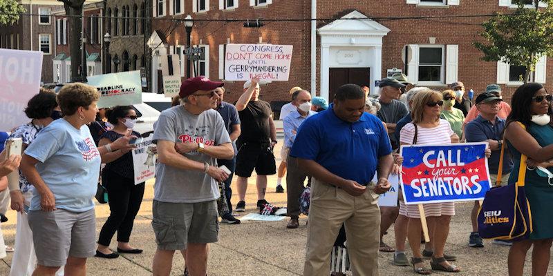 Voting Rights Rally Aug. 6, 2021