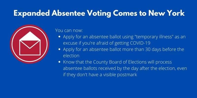 Expanded Absentee Voting Comes to New York